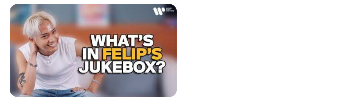 What's in Felip's Jukebox?